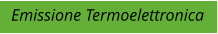 Emissione Termoelettronica